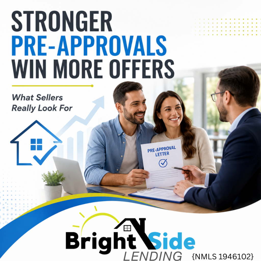Professional couple meeting with a mortgage expert after receiving a mortgage pre-approval letter before buying a home in Michigan.