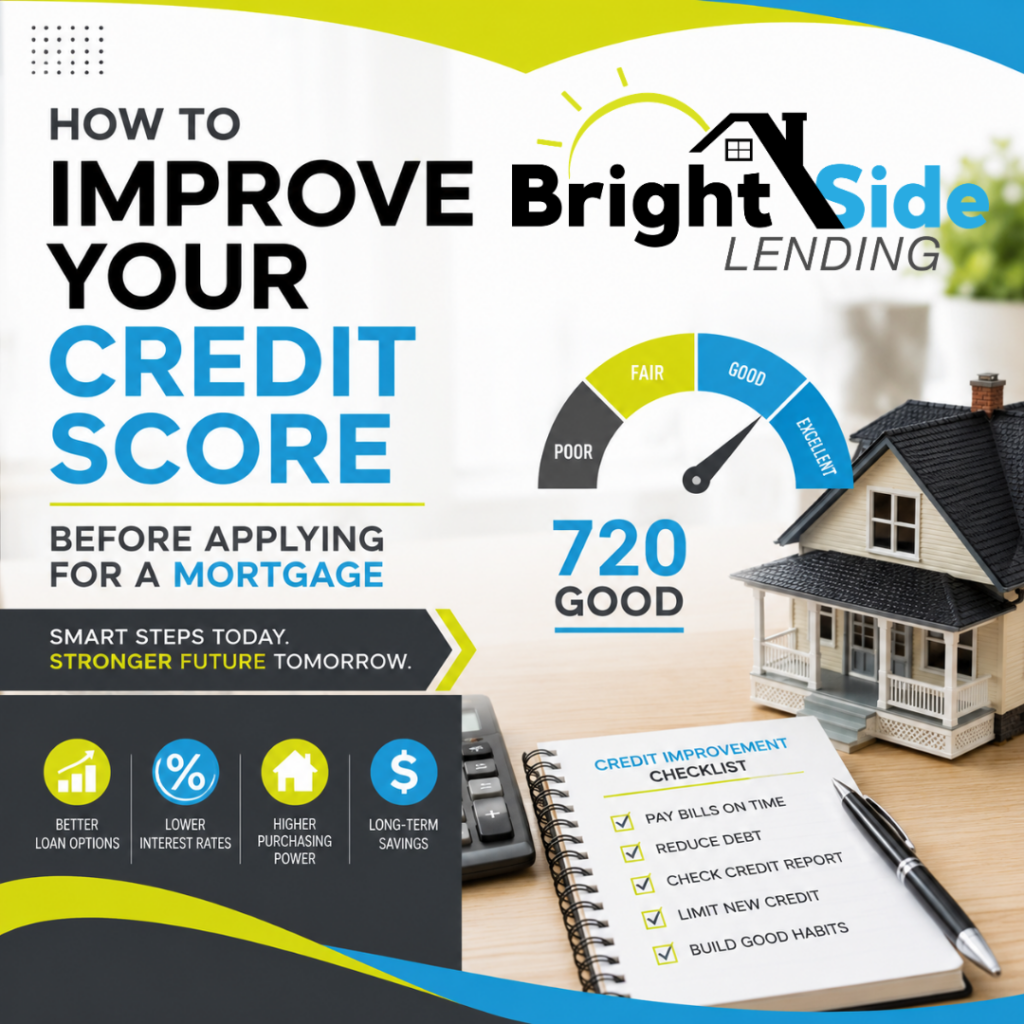 Learn how to improve your credit score before applying for a mortgage with practical tips for Michigan homebuyers.