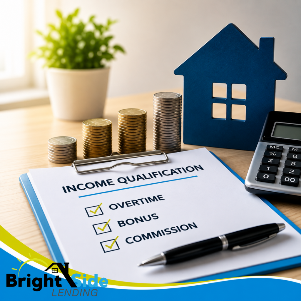 Overtime bonus and commission income for mortgage qualification in Michigan