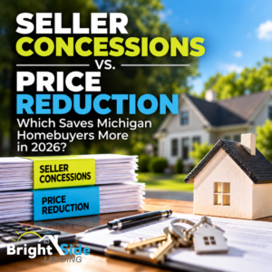 Seller concessions vs. price reduction for Michigan homebuyers in 2026